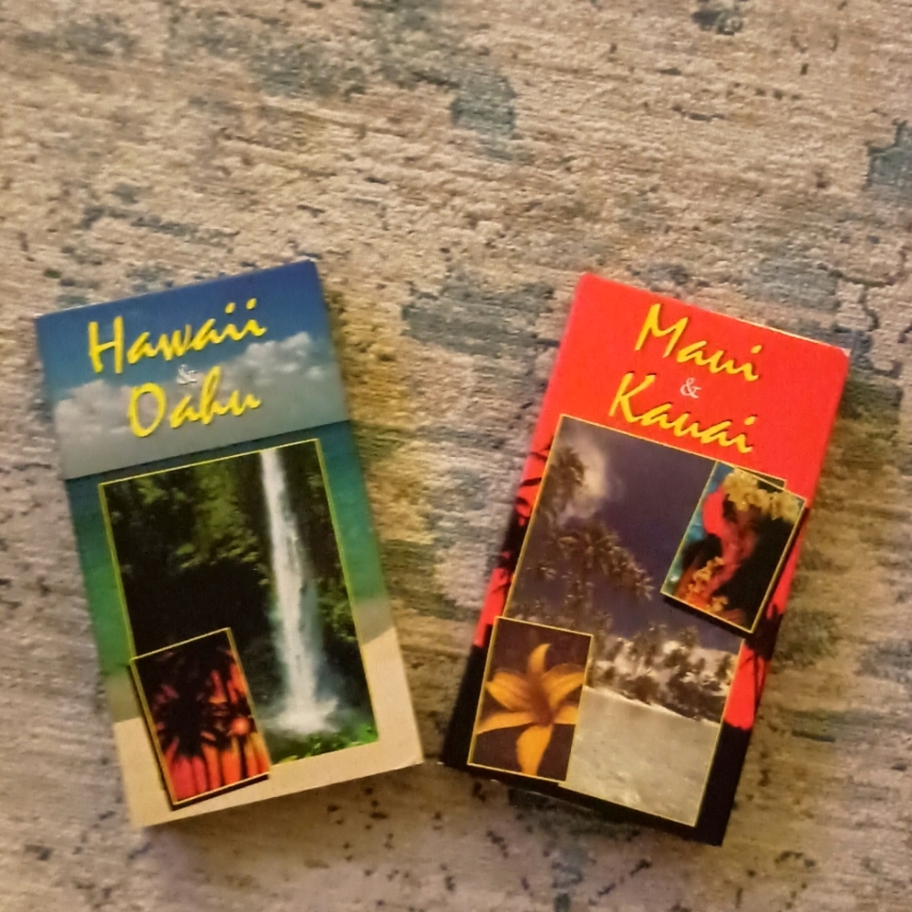 Vintage Hawaii Islands of Paradise 2 Set VHS set